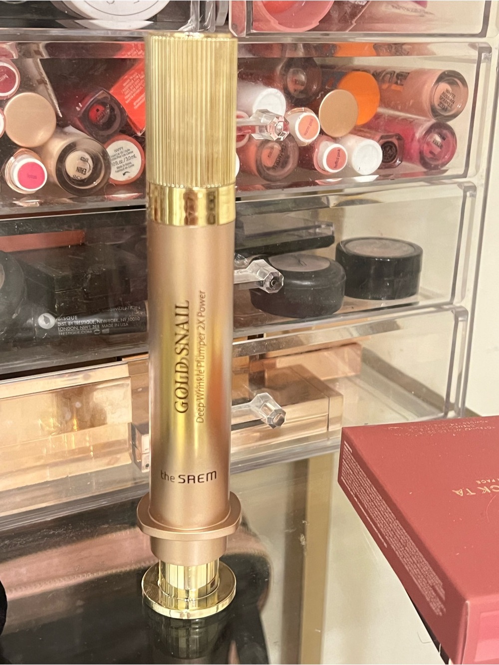 The Saem Gold Snail Deep Wrinkle/Repair Serum — Gold